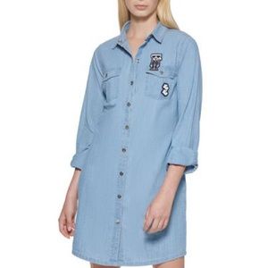 Karl Lagerfeld | Denim Shirtdress